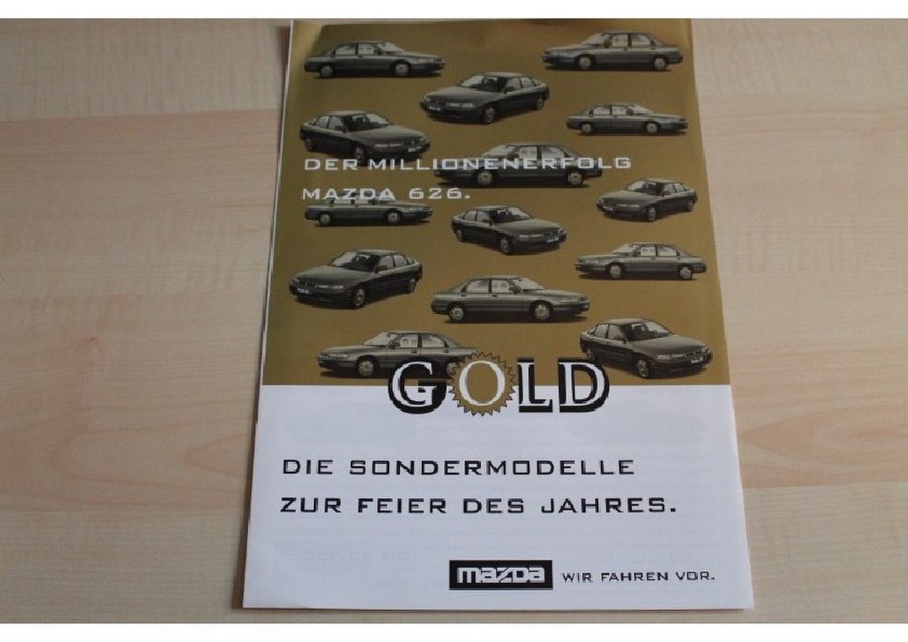 Mazda 626 GE Gold Prospekt