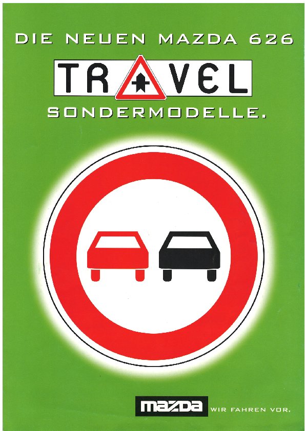 626 GE  1995-xx   Prospekt Sondermodelle Travel [Deutschland]