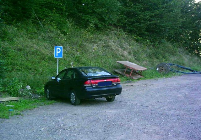 "Privat-Parkplatz"