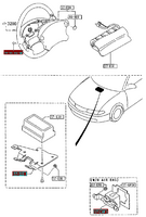 Mazda 626 GE Airbagsteuergerät